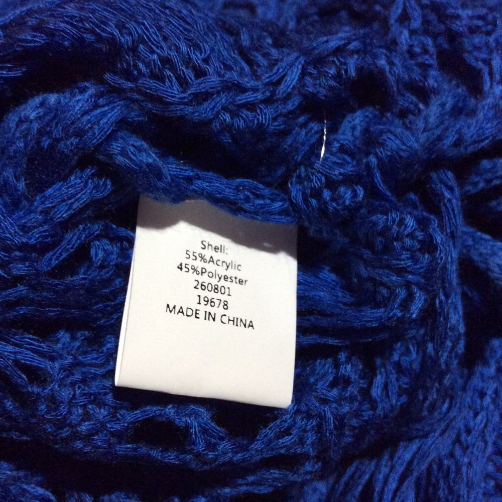 NWOT Crochet Coverup/Tunic - Picture 6 of 7